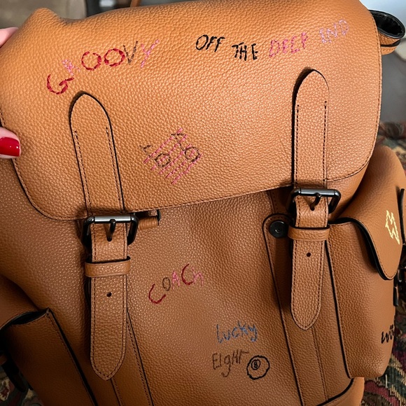 Authentic Coach Large Backpack. Perfect for school and travel! - Picture 3 of 9